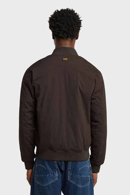 Чоловічий темно-коричневий бомбер Tech G-Star RAW S D25508,E070 - зображення 4