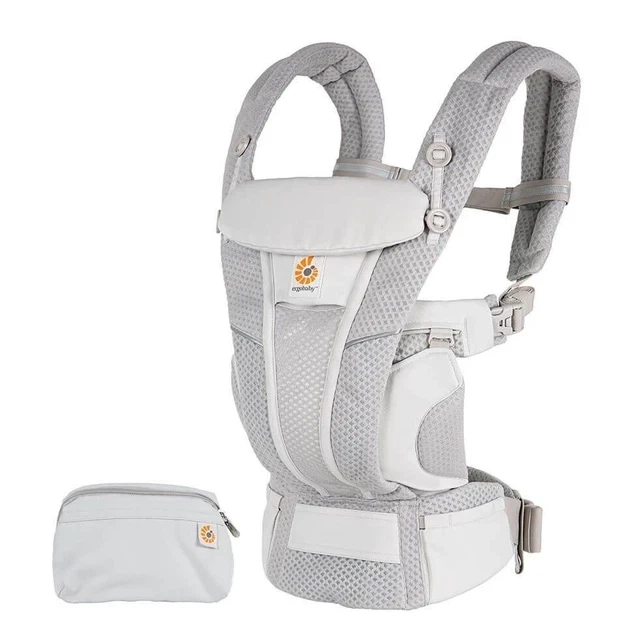 Рюкзак-переноска Ergobaby Omni Breeze Baby Carrier Pearl Grey від народження - Фото 2 Рюкзак-переноска Ergobaby Omni Breeze Baby Carrier Pearl Grey від народження - зображення 2
