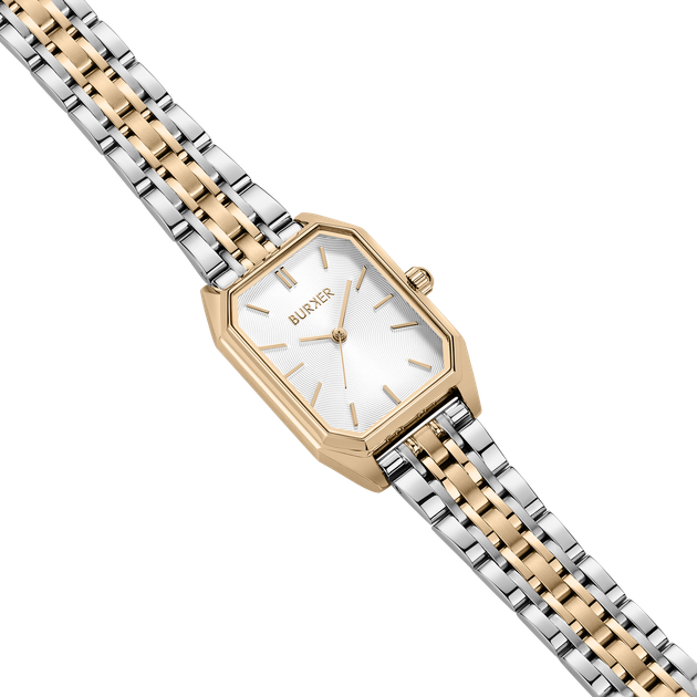 Жіночий Годинник Burker Watches Isabell Срібно-золотий - Фото 2 Жіночий Годинник Burker Watches Isabell Срібно-золотий - изображение 2