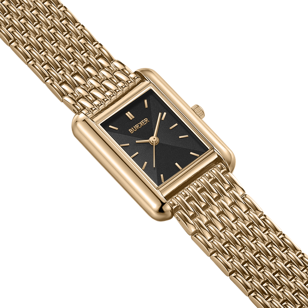 Жіночий Годинник Burker Watches Olivia Чорно-золотий - Фото 2 Жіночий Годинник Burker Watches Olivia Чорно-золотий - изображение 2