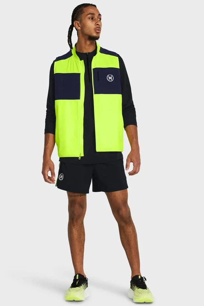 Чоловічий жовтий жилет UA RUN ANYWHERE VEST Under Armour M 1383238-731 - изображение 2