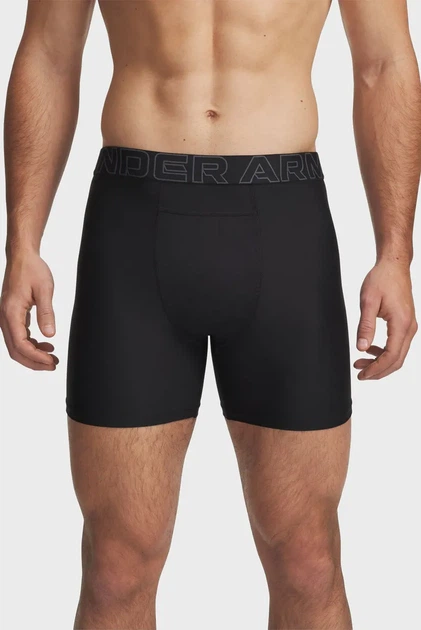 Чоловічі чорні боксери (2 шт.) UA PERFORMANCE POUCH Under Armour MD 6011474-001 - Фото 2 Чоловічі чорні боксери (2 шт.) UA PERFORMANCE POUCH Under Armour MD 6011474-001 - зображення 2