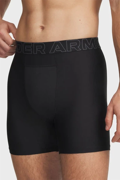 Чоловічі чорні боксери (2 шт.) UA PERFORMANCE POUCH Under Armour MD 6011474-001 - Фото 4 Чоловічі чорні боксери (2 шт.) UA PERFORMANCE POUCH Under Armour MD 6011474-001 - зображення 4