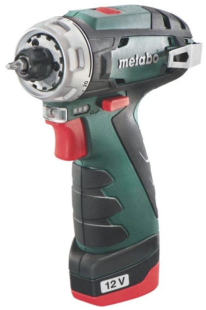 Аккумуляторная дрель-шуруповерт Metabo PowerMaxx BS (600079550)+2АКБ Li-Power (12V 2x2Ah)+зарядное устройство LC 40 +сумка для инструмента - Фото 2 Аккумуляторная дрель-шуруповерт Metabo PowerMaxx BS (600079550)+2АКБ Li-Power (12V 2x2Ah)+зарядное устройство LC 40 +сумка для инструмента - изображение 2