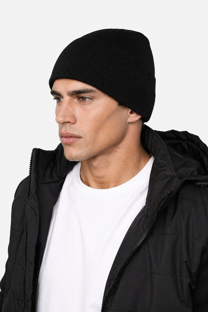 Чоловіча шапка TOP HAT чорний One Size ЦБ-00291190 - Фото 2 Чоловіча шапка TOP HAT чорний One Size ЦБ-00291190 - изображение 2