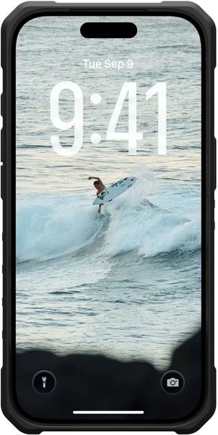 Чохол Urban Armor Gear Pathfinder MagSafe для Apple iPhone 17 Pro Black (840283923135) - зображення 2
