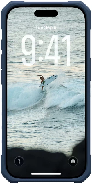 Чохол Urban Armor Gear Pathfinder Clear MagSafe + Lanyard для Apple iPhone 17 Pro Blues (840283923326) - зображення 2