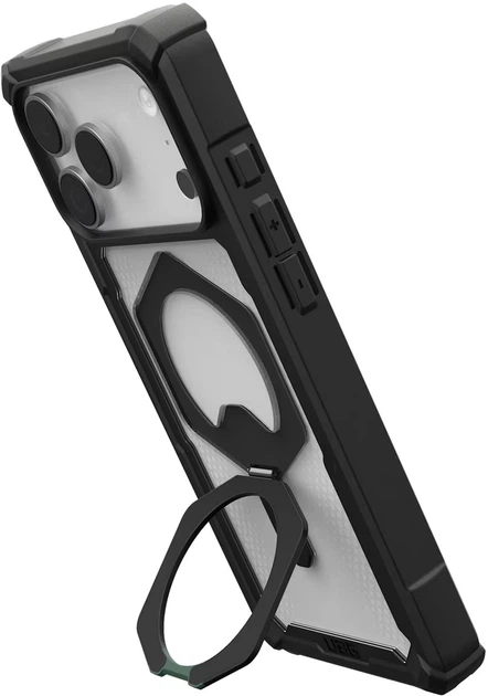 Etui Urban Armor Gear Plasma XTE MagSafe do Apple iPhone 17 Pro Max Black/Clear (840283923555) - obraz 2