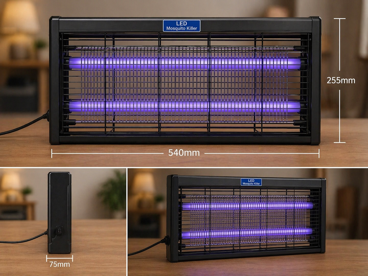 Премиум LED лампа от комаров нового поколения Mosquito Killer ULTRA усиленная защита от насекомых - Фото 4 Премиум LED лампа от комаров нового поколения Mosquito Killer ULTRA усиленная защита от насекомых - изображение 4