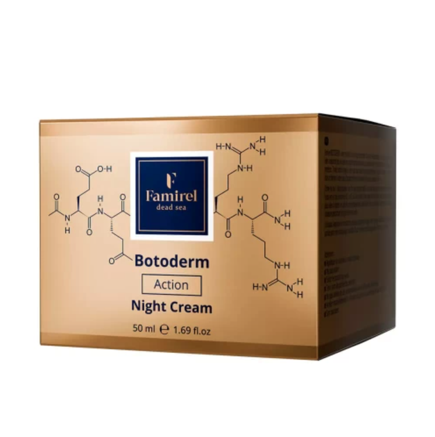 Нічний крем проти зморшок Famirel Botoderm Action Night Cream 50 мл - зображення 2