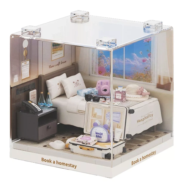 Конструктор-румбокс Mini House Інтер'єр Міні Готельний номер (8038) - зображення 3