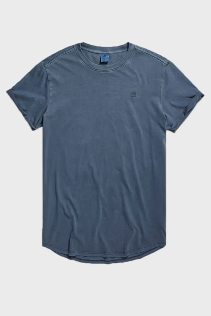 Чоловіча темно-синя футболка Lash G-Star RAW L D16396,2653 - зображення 4