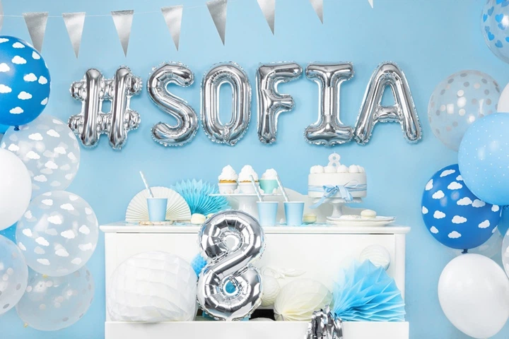 Balony PartyDeco Chmurki Crystal clear 30 cm Przezroczyste 50 szt (5901157491787) - obraz 6