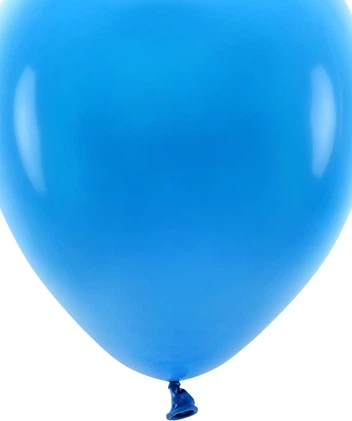 Balony PartyDeco Eco pastelowe 30 cm Niebieske 100 szt (5900779136625) - obraz 2