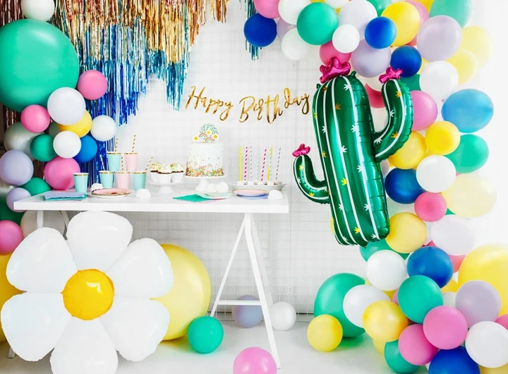 Повітряні кульки PartyDeco Eco пастельні 30 см Ультрамарин 100 шт (5900779134522) - зображення 8