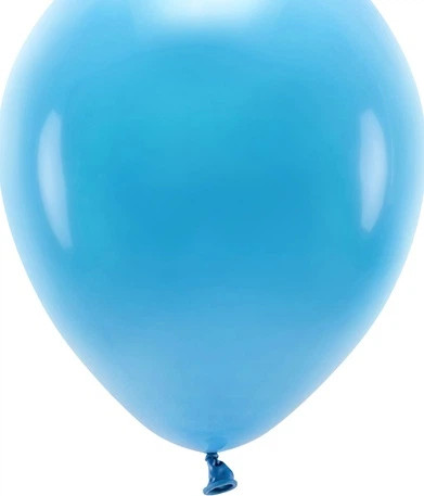 Повітряні кульки PartyDeco Eco пастельні 30 см Бірюзові 100 шт (5900779134607) - зображення 2