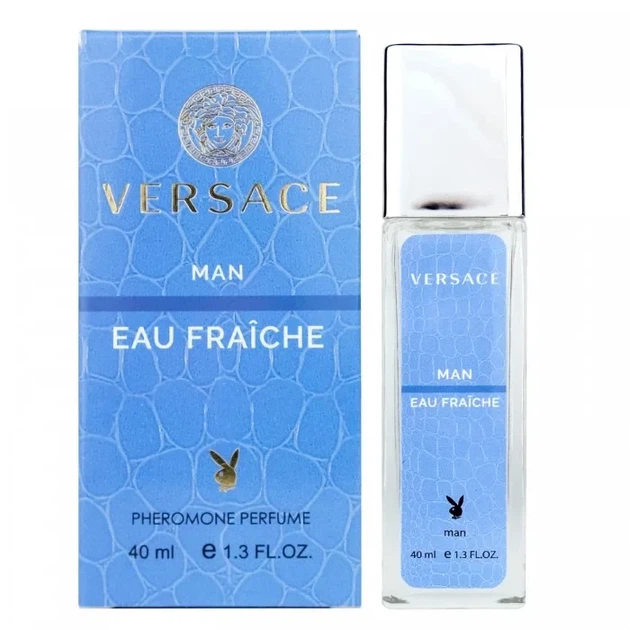 Мужская парфюмированная вода с феромонами No Brand (версия Versace Man Eau Fraiche), 40 ml - Фото 3 Мужская парфюмированная вода с феромонами No Brand (версия Versace Man Eau Fraiche), 40 ml - изображение 3