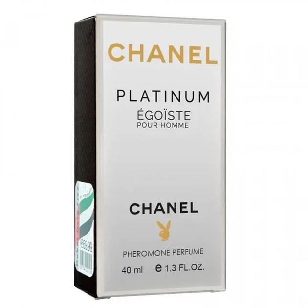 Мужская парфюмированная вода с феромонами No Brand (версия ChaneІ Egoiste Platinum), 40 ml - Фото 4 Мужская парфюмированная вода с феромонами No Brand (версия ChaneІ Egoiste Platinum), 40 ml - изображение 4