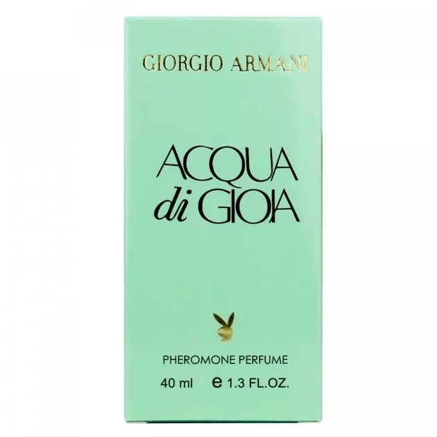Женская парфюмированная вода с феромонами No Brand (версия Giorgio Armani Acqua di Gioia), 40 ml - изображение 5