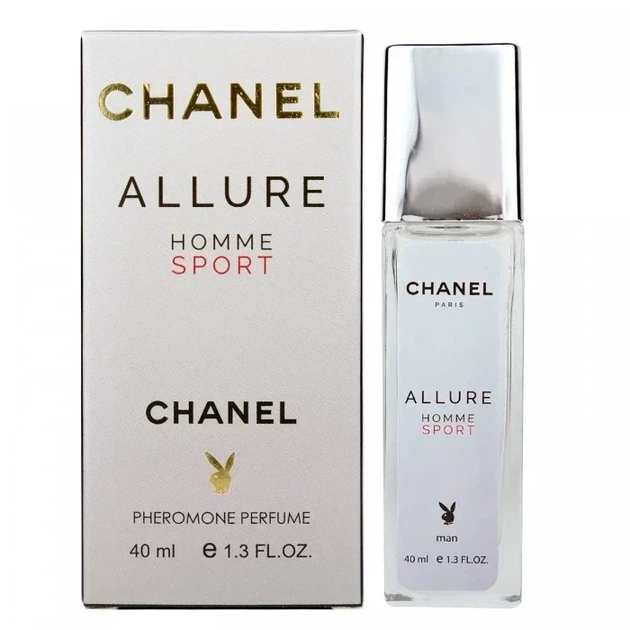 Чоловіча парфумована вода з феромонами No Brand (версія ChaneІ Allure Homme Sport), 40 ml - зображення 3