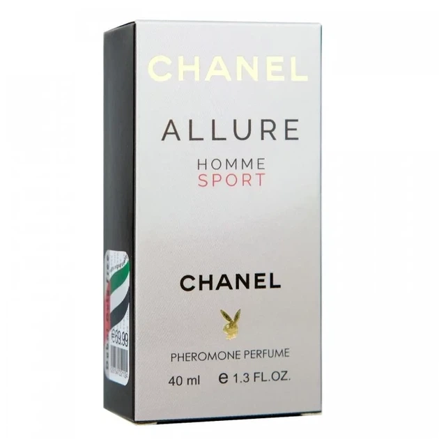 Чоловіча парфумована вода з феромонами No Brand (версія ChaneІ Allure Homme Sport), 40 ml - зображення 4