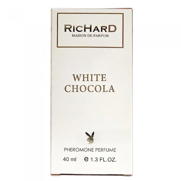 Парфюмированная вода с феромонами унисекс No Brand (версия Richard White Chocola), 40 ml - изображение 5