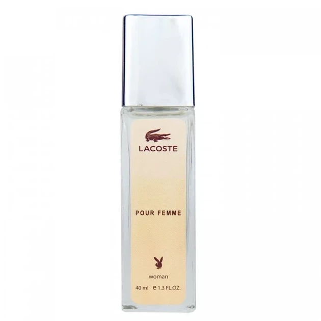 Женская парфюмированная вода с феромонами No Brand (версия Lacoste Pour Femme), 40 ml - Фото 2 Женская парфюмированная вода с феромонами No Brand (версия Lacoste Pour Femme), 40 ml - изображение 2