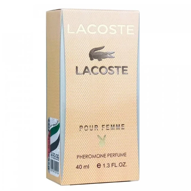 Женская парфюмированная вода с феромонами No Brand (версия Lacoste Pour Femme), 40 ml - Фото 4 Женская парфюмированная вода с феромонами No Brand (версия Lacoste Pour Femme), 40 ml - изображение 4