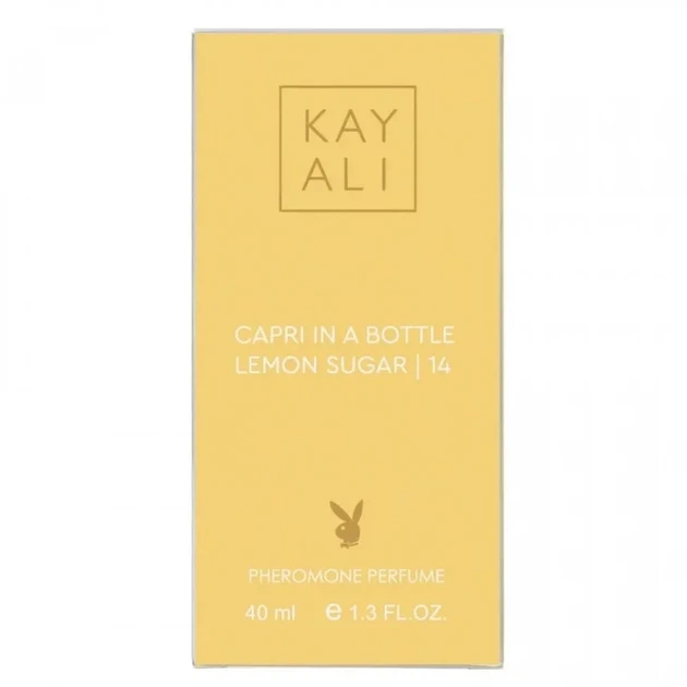 Женская парфюмированная вода с феромонами No Brand (версия Kayali Capri in a Bottle Lemon Sugar | 14), 40 ml - изображение 5