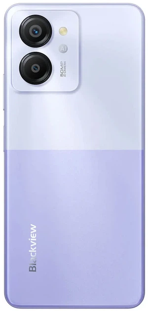 Смартфон 6.75" Blackview Color 8 8/128GB 4G 2-SIM 50/2Мп 8 ядер Android 13 Фіолетовий - зображення 5