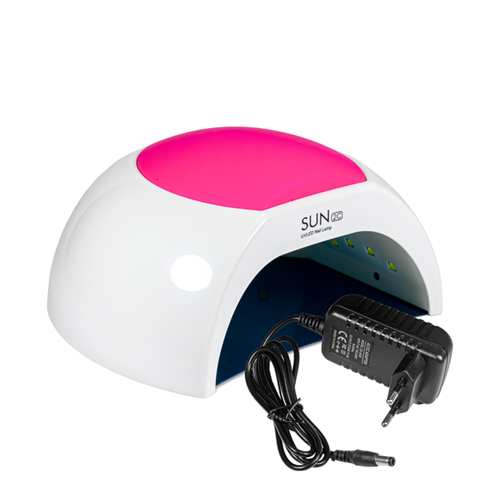 Лампа для сушіння гель-лаку SUN 2C UV+LED з таймером і сенсорним датчиком руху 48 Вт Білий - зображення 2