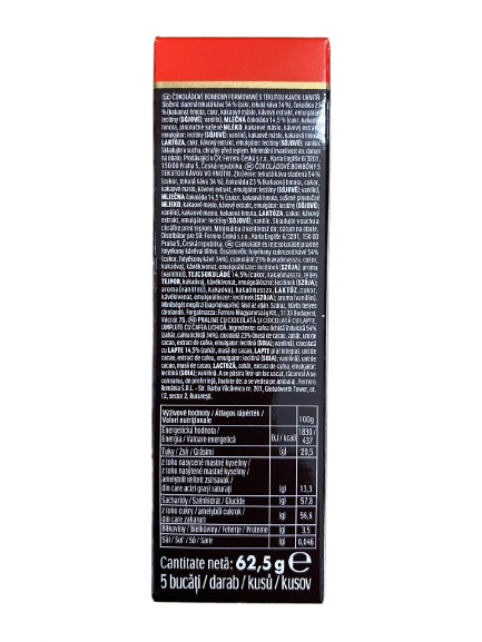 Цукерки Ferrero Pocket Coffee Espresso, 62.5 г - Фото 3 Цукерки Ferrero Pocket Coffee Espresso, 62.5 г - зображення 3