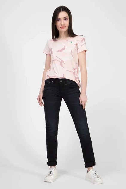 Жіночі темно-сині джинси Midge Saddle Straight G-Star RAW 24-30 D07145,8971 - зображення 2