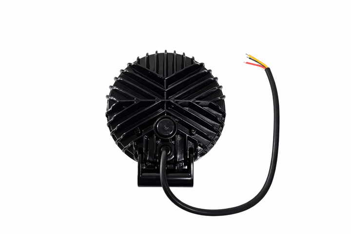 Світлодіодна фара StarLight 40A-40W 12-24V біле/жовте світло, кругла, робоче світло - Фото 2 Світлодіодна фара StarLight 40A-40W 12-24V біле/жовте світло, кругла, робоче світло - изображение 2