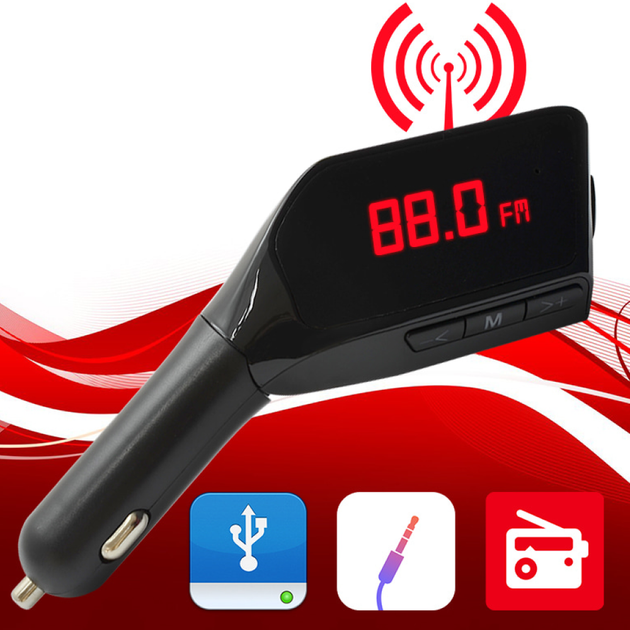 Автомобильный FM трансмиттер H1BT - изображение 3