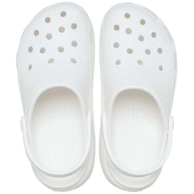 Детские Сабо Crocs Classic Cutie Kids Clog 28 р 16.7-17.4 см Белые 207708-C11 White - изображение 4