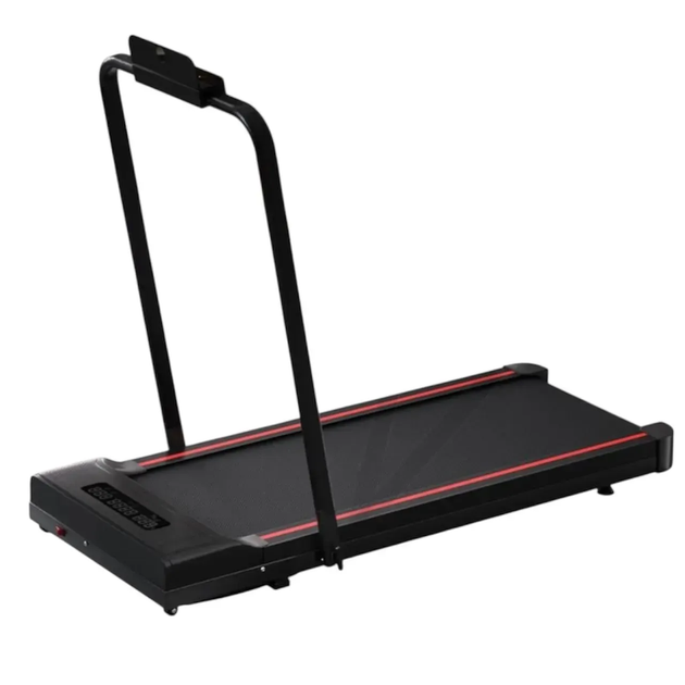 Бігова доріжка Sperax XM-Q2F складана електрична Walking Pad 3 в 1 до 150 кг 8 км год з пультом LED дисплеєм та тихим двигуном чорна - зображення 7