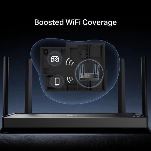 Wi-Fi роутер TP-Link Archer BE220 - Фото 8 Wi-Fi роутер TP-Link Archer BE220 - зображення 8