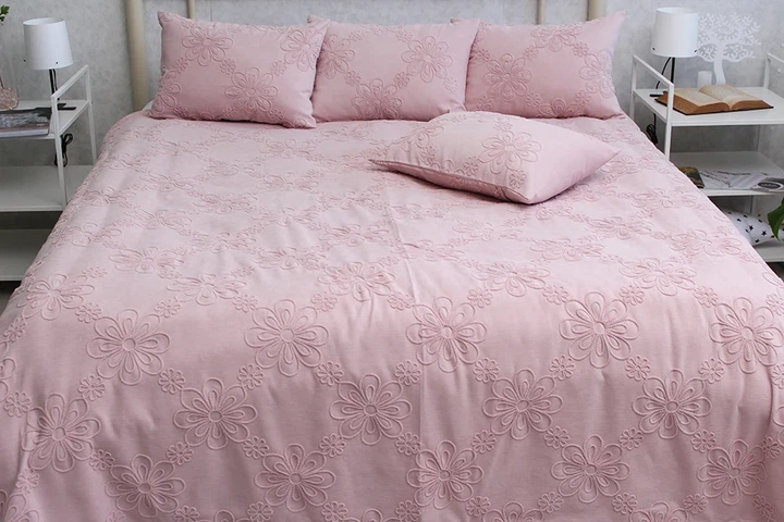 Покрывало Tag Tekstil Mystery pink 160x240 см - изображение 2