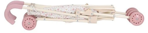 Візочок для ляльок Little Dutch Складаний Бежевий LD4585 (8713291445857) - зображення 4