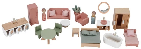 Дім для ляльок Little Dutch Великий FSC LD7117 (8713291771178) - зображення 5
