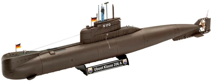 Модель для складання Revell 70 Years Bundeswehr Wilhelm Bauer Type 206A Class 2 749775 (4009803051864) - зображення 4
