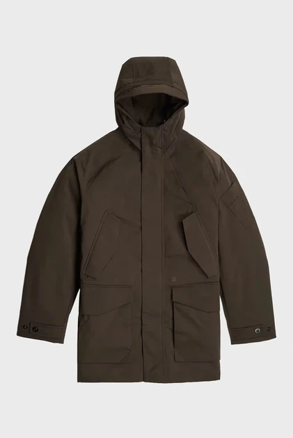 Чоловіча темно-коричнева парка Multipocket G-Star RAW M D26891,E058 - изображение 6