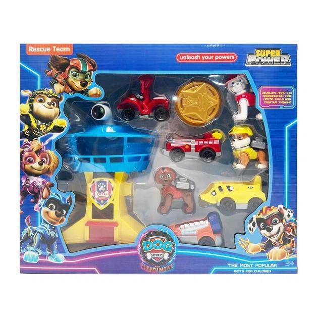 Ігровий набір Щенячий патруль (Paw Patrol) з оглядовою вежею, фігурками героїв та транспортом - изображение 2