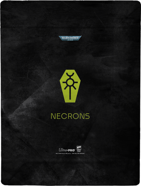 Tacka na kości Ultra Pro Necron Codex Aligned - Folding Dice Tray Premium (074427165611) - obraz 2