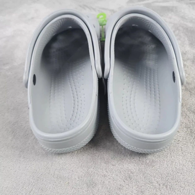Чоловічі Крокс Бая Клог Світло Сірі Crocs Baya Clog Light Grey (47/48, Світло сірий) - зображення 4