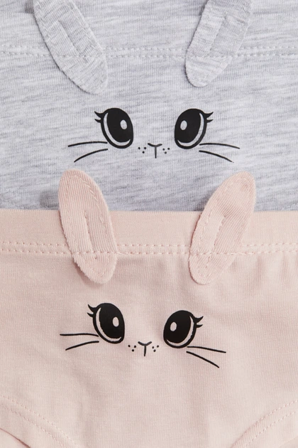 Трусики хипстеры для девочки H&M 0651030-041 134-140 см (8-10 years) Розовый - изображение 2