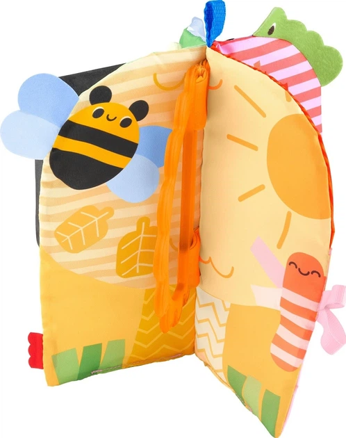 Książeczka edukacyjna Fisher-Price Miękka (194735354283) - obraz 4