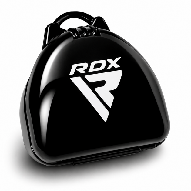Спортивна Капа RDX 3w Mouth Guard Чорний-Червоний Adult (GGS-3GRA) - зображення 4