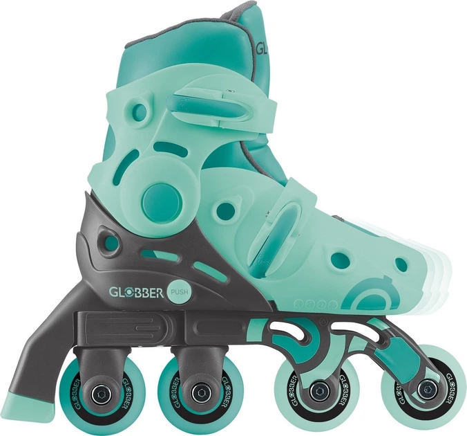 Rolki Globber 2 w 1 rozmiar 26-29 Miętowo-zielone (4895224410645) - obraz 10